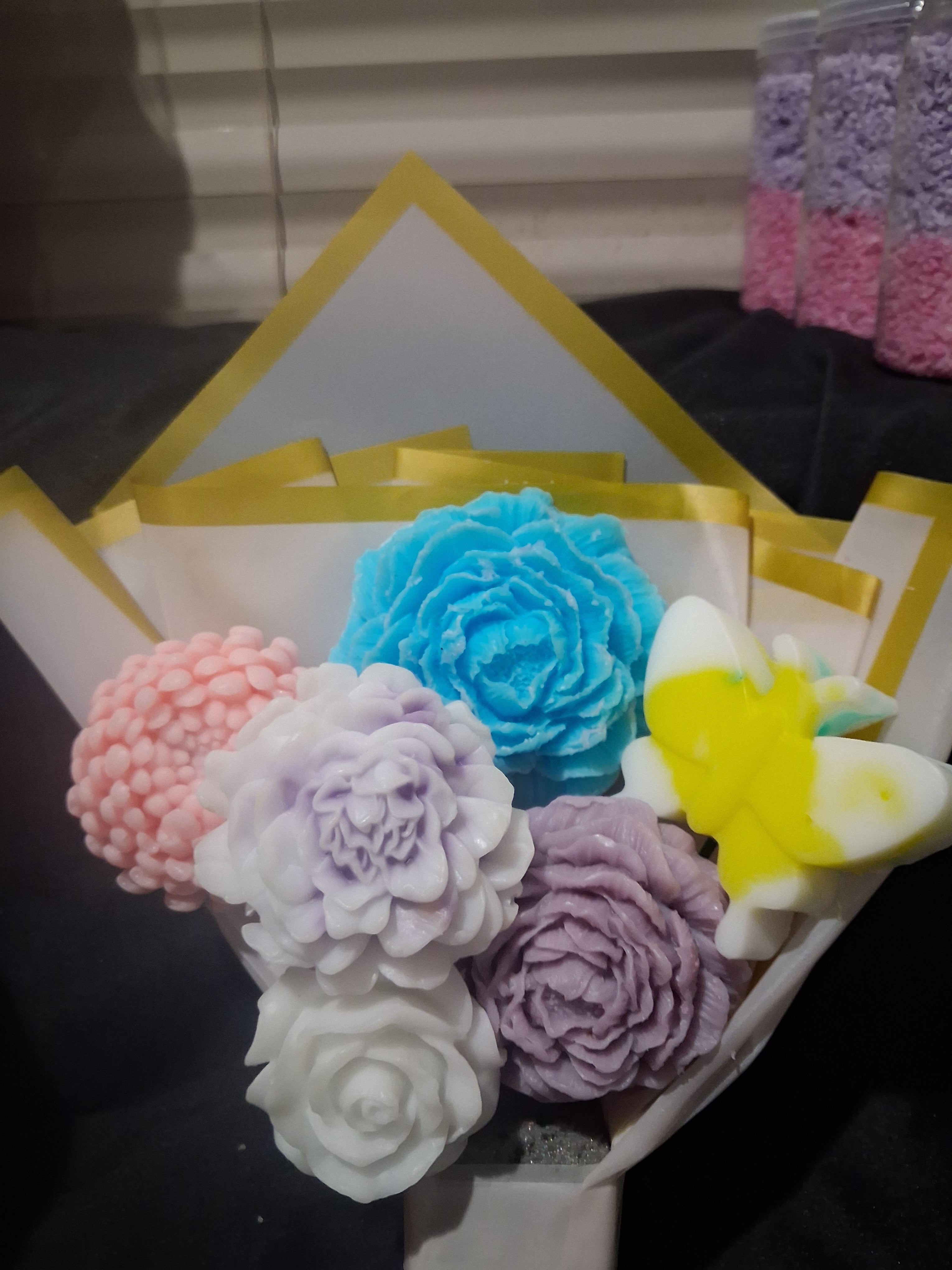 Soap Flower bouquet