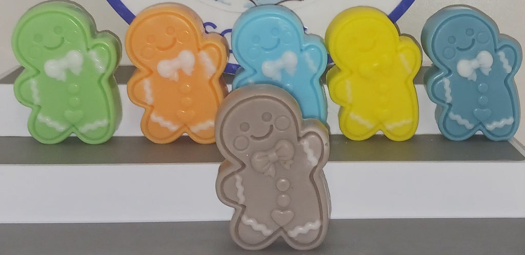 Gingerbread Man -Dancing Large- Goats Milk Soap