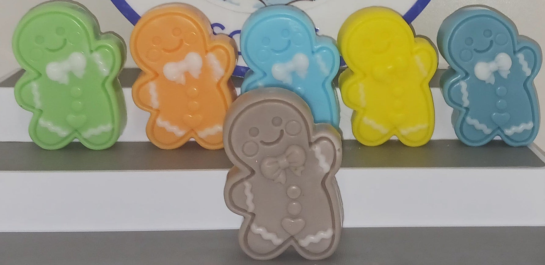 Gingerbread Man -Dancing Large- Goats Milk Soap
